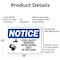 Signmission Food Safety Warning Wash Hands, 18 in W x Rectangle, Aluminum OS-2PACK-NS-A-1218-L-12840 - alternate 2